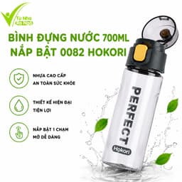 Bình Nước Nhựa Hokori 700ml Đi Học Đi Làm Thể Thao GD334 - Bình Nước Hokori 700ml Chống Rò Rỉ 1