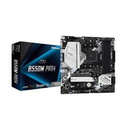 [Full Vat] Mainboard ASROCK B550M Pro4 - Bh 36 tháng 2