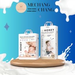 [GIẢ SIÊU TỐT - HÀNG CHÍNH HÃNG] Tã Bỉm Motaro Honey Premium tinh chất tơ tằm mỏng nhẹ đủ size từ NB - 4XL Cho Bé 3
