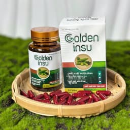 Golden Insu Hộp 30 Viên Chính Hãng Cao Cấp - Viên uống tiểu đường hạ an đường huyết phòng chống biến chứng tiểu đường 4