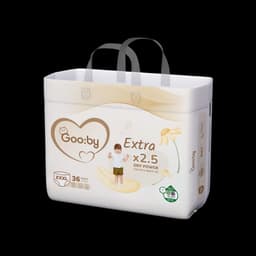 COMBO 2B Tã bỉm GOOBY mềm, mỏng, thấm hút tốt an toàn cho bé, đủ size từ NB >> 4XL 2