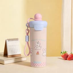 Bình giữ nhiệt inox 316 600ml họa tiết dễ thương, giữ nhiệt lâu 9