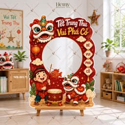 Bảng Trang Trí Tết Trung Thu, Rằm Tháng 8 – Decor Lớp Học, Cửa Hàng, Góc Chụp Ảnh - HeMy Decor 4