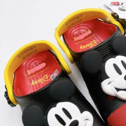 Dép sục cờ róc MICKYE MOUSE full size lớn bé từ 24-41 kèm sticker 3D dày đẹp 3