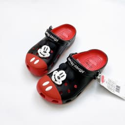 Dép sục cờ róc MICKYE MOUSE full size lớn bé từ 24-41 kèm sticker 3D dày đẹp 9