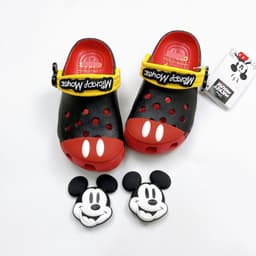 Dép sục cờ róc MICKYE MOUSE full size lớn bé từ 24-41 kèm sticker 3D dày đẹp 7