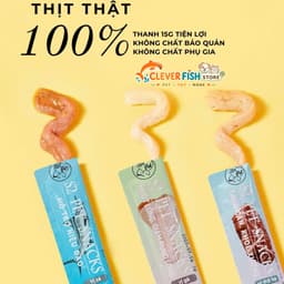 [COMBO 200 THANH] Súp Thưởng Cho Mèo S2Pet, Gem Lucky Giàu Năng Lượng Bổ Sung Dinh Dưỡng Cho Mèo 1