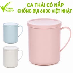 Ca Thái 6000 Có Nắp Nhựa PP Cao Cấp An Toàn Đựng Nước Uống Tiện Lợi Hằng Ngày GD361 1