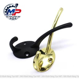 Móc Treo Quần Áo Gắn Tường - Móc Treo Đồ Hợp Kim Kiểu Dáng Thanh Lịch, Nhiều Màu Lựa Chọn, Tiện Cho Tủ Và Phòng MT-06 2