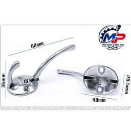 Móc Treo Quần Áo Gắn Tường - Móc Treo Đồ Hợp Kim Kiểu Dáng Thanh Lịch, Nhiều Màu Lựa Chọn, Tiện Cho Tủ Và Phòng MT-06 8