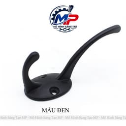 Móc Treo Quần Áo Gắn Tường - Móc Treo Đồ Hợp Kim Kiểu Dáng Thanh Lịch, Nhiều Màu Lựa Chọn, Tiện Cho Tủ Và Phòng MT-06 3