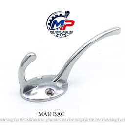 Móc Treo Quần Áo Gắn Tường - Móc Treo Đồ Hợp Kim Kiểu Dáng Thanh Lịch, Nhiều Màu Lựa Chọn, Tiện Cho Tủ Và Phòng MT-06 4
