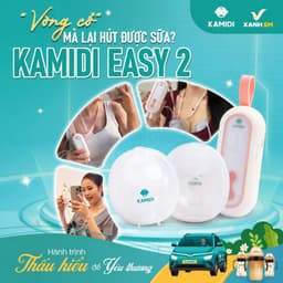 Máy Hút Sữa Rảnh Tay Kamidi Easy 2 Máy Hút Sữa Điện Đôi Rảnh Tay 8