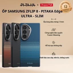 [Samsung Z Fold 8 Ultra ] Ốp lưng Pitaka Ultra-Slim vải dệt siêu mỏng cao cấp bảo vệ điện thoại 1