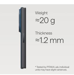 [Samsung Z Fold 8] Ốp lưng Pitaka Ultra-Slim vải dệt siêu mỏng cao cấp bảo vệ điện thoại bền bỉ 6