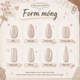 Móng Úp Vàng Pastel Sơn Trơn Basic | Nail Box Handmade Thủ Công Đơn Sắc Nhẹ Nhàng – Mellow Nailbox 5