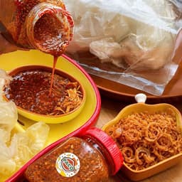 [ ĐÁNG THỬ] Hủ sốt muối tôm chấm ghiền hương vị độc quyền Paco Food chấm đa-zi-năng chấm bánh tráng trái cây chấm gà ăn 4