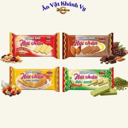 Combo Lương Khô Hải Châu Đủ Vị Gói 65g - HÀNG CHÍNH HÃNG 1