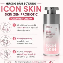Kem dưỡng ẩm cho da nhạy cảm Icon Skin Skin Zen Probiotic Calming Cream 5