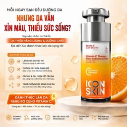 Kem dưỡng làm sáng da Icon Skin Vitamin C Therapy Glow-Active Cream 3