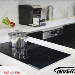 Bếp Từ Đôi Chefs EH-DIH888V Inverter 2 Vùng Nấu Booster 3700W Kính Schott Ceran Nhập Khẩu Đức 5