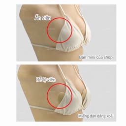 Miếng Dán Trái Tim Tạo Khe V1 Cài Trước Không Lộ Keo Bám Dính Tốt Sử Dụng Nhiều Lần Lê Ngọc 495 4