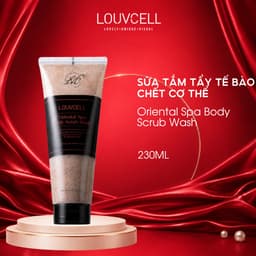 LOUVCELL Sữa tắm tẩy tế bào chết cơ thể Oriental Spa Body Scrub Wash 230ml 1