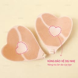 Miếng Dán Trái Tim Tạo Khe V1 Cài Trước Không Lộ Keo Bám Dính Tốt Sử Dụng Nhiều Lần Lê Ngọc 495 8