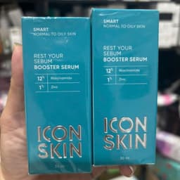 Tinh chất chuyên sâu cho da dầu và mụn Icon Skin Rest Your Sebum Booster Serum 12% Niacinamide 4