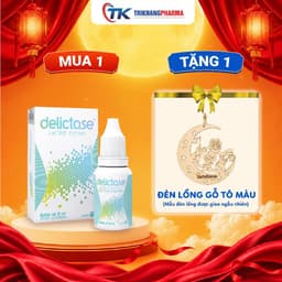 [Date T5/2028] Men Tiêu Hóa Delictase Cho Trẻ Bất Dung Nạp Lactose Đến Từ Châu Âu Lọ 15ml 2