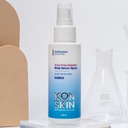Xịt giảm mụn body cho da mụn Icon Skin Acne Free Solution Body Serum-Spray 3