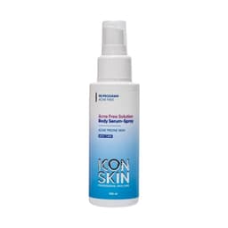 Xịt giảm mụn body cho da mụn Icon Skin Acne Free Solution Body Serum-Spray 2