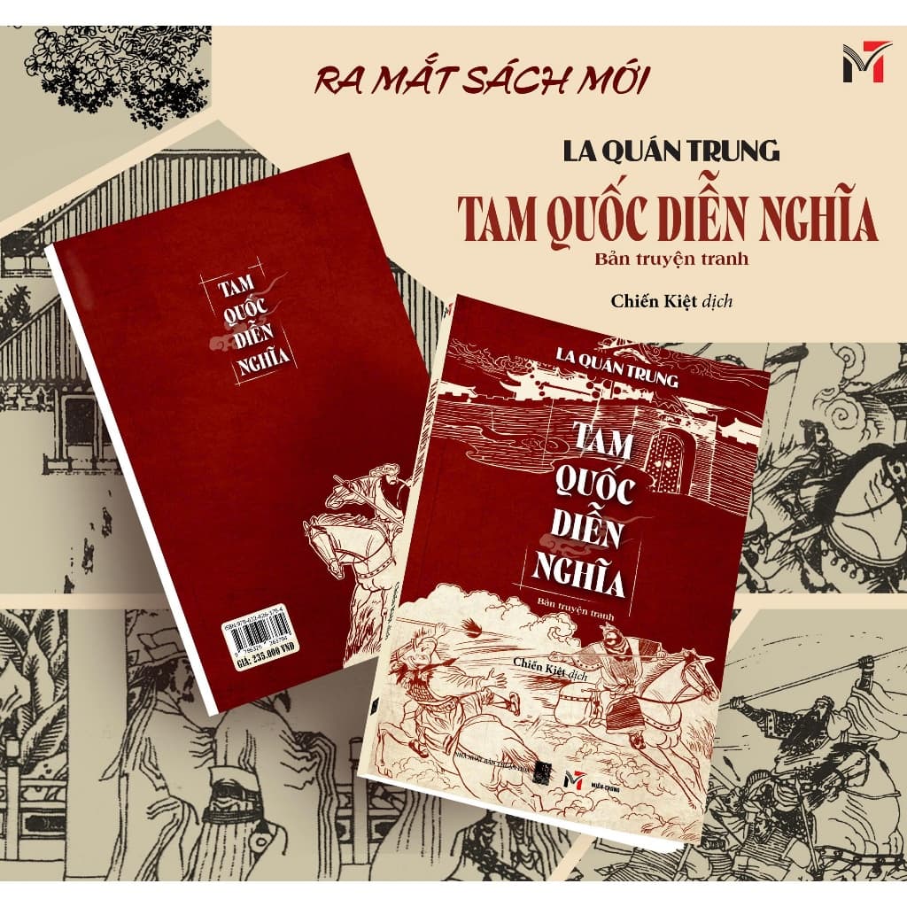 Sách - Tam Quốc Diễn Nghĩa - Bản Truyện Tranh - Tác giả: La Quán Trung