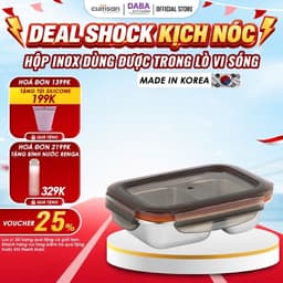 NEW- HỘP INOX CUITISAN  ZEO-FRESH NO.8-EC7-ZS08 1