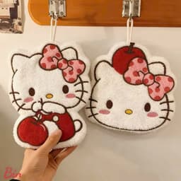 ✨ KHĂN LAU TAY HELLO KITTY SIÊU CƯNG ✨a1b8 5