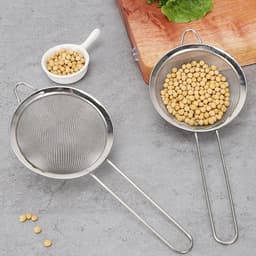 Dụng Cụ Vợt Ray Lọc Dầu Lỗ Nhỏ Có Gác và Lỗ To. LMS 2