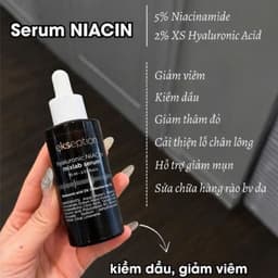 Tinh chất kiềm dầu phục hồi mờ thâm mụn Ekseption Hyaluronic NIACIN mixlab serum 5