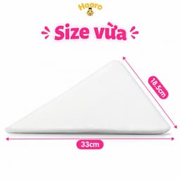 Túi Bắt Kem Tam Giác HAARO Dùng Một Lần – Set 100 Túi Bóp Kem Làm Bánh 6