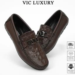 GIÀY NAM DA BÒ, HAI GAM MÀU KINH ĐIỂN DÀNH CHO QUÝ ÔNG YÊU SỰ LỊCH LÃM MC-6505 6