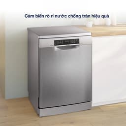 Máy Rửa Bát Bosch SMS6ZCI02P Serie 6 14 Bộ Độc Lập Sấy Zeolith Home Connect Chính Hãng 3