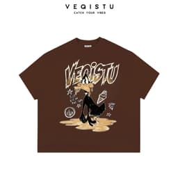 Áo Thun BOXY Local Brand VEQISTU "Vịt Đen", Áo Thun Boxy Form Rộng Unisex 250Gsm 100% Cotton 3