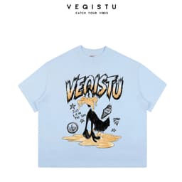 Áo Thun BOXY Local Brand VEQISTU "Vịt Đen", Áo Thun Boxy Form Rộng Unisex 250Gsm 100% Cotton 2