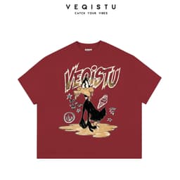 Áo Thun BOXY Local Brand VEQISTU "Vịt Đen", Áo Thun Boxy Form Rộng Unisex 250Gsm 100% Cotton 5