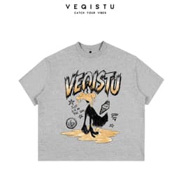Áo Thun BOXY Local Brand VEQISTU "Vịt Đen", Áo Thun Boxy Form Rộng Unisex 250Gsm 100% Cotton 6