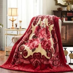 {ảnh thật ] Chăn Lông Tuyết Nhung 2kg Mẫu Mới 2026 - Không rụng lông, Siêu Nhẹ Siêu Ấm Cho Mùa Đại Hàn 6