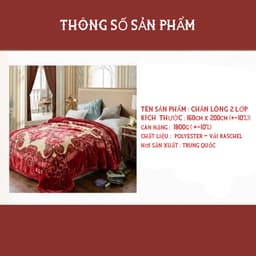 {ảnh thật ] Chăn Lông Tuyết Nhung 2kg Mẫu Mới 2026 - Không rụng lông, Siêu Nhẹ Siêu Ấm Cho Mùa Đại Hàn 9