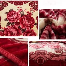 {ảnh thật ] Chăn Lông Tuyết Nhung 2kg Mẫu Mới 2026 - Không rụng lông, Siêu Nhẹ Siêu Ấm Cho Mùa Đại Hàn 7