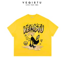 Áo Thun BOXY Local Brand VEQISTU "Vịt Đen", Áo Thun Boxy Form Rộng Unisex 250Gsm 100% Cotton 9