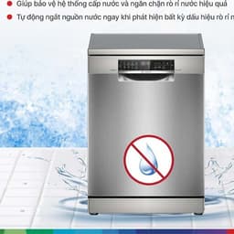 Máy Rửa Bát Bosch SMS6ZCI01P Serie 6 14 Bộ Độc Lập Sấy Zeolith Home Connect Chính Hãng 5