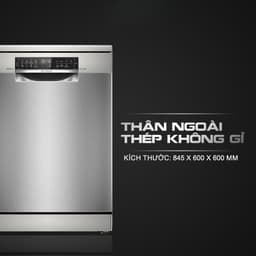 Máy Rửa Bát Bosch SMS6ZCI16E Serie 6 14 Bộ Độc Lập Sấy Zeolith Home Connect Chính Hãng 7